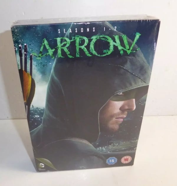 Arrow Season 1 & 2 DVD Boxset Region 2 DC Comics Brand New