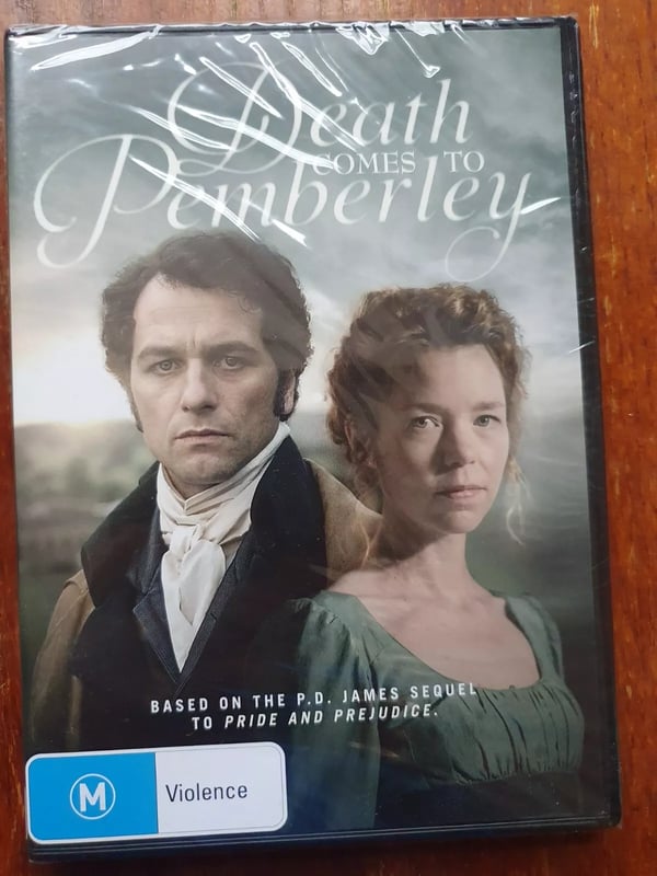 Death Comes To Pemberley [DVD] 3-delt Miniserie