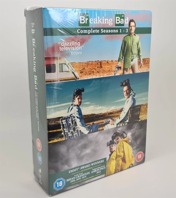 Breaking Bad - Kausi 1-3 Boksi - DVD