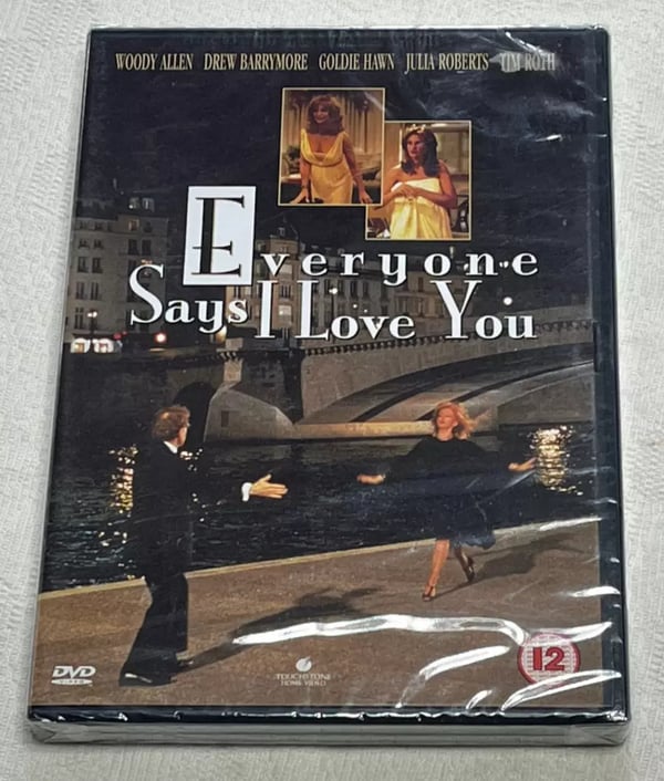 Everyone Says I Love You (DVD) Woody Allen, Julia Roberts, Drew Barrymore