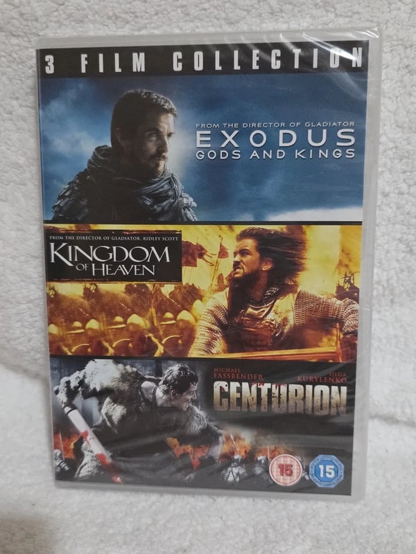 EXODUS - KINGDOM HEAVEN - CENTURION ASDA EXCLUSIVE (DVD) - AGE Region 2 Brand New