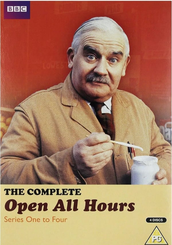 Open All Hours - Series 1-4 dvd boxset Region 2 Brand New