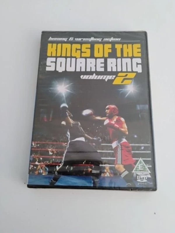 Kings Of The Square Ring Vol 2 - Boxing & Wrestling Action DVD - Region 2 Brand New