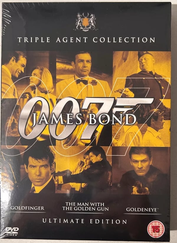 James Bond 007: Ultimate Golden Triple Pack DVD