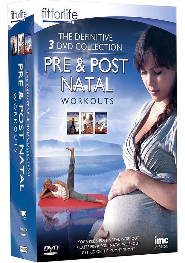 Pre And; Post Natal Workout 3 DVD Box Set - Region 2 Brand New
