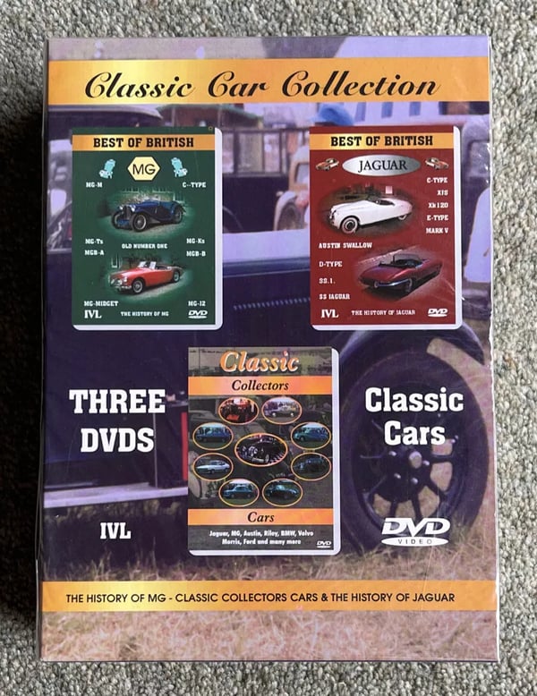 Classic Car Collection - Tre DVD-er (2006)