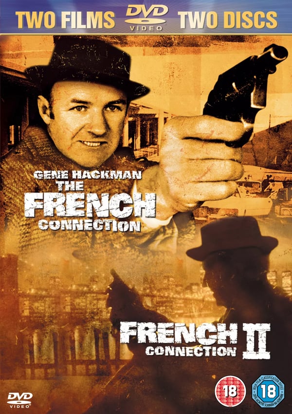 The French Connection/French Connection II [18] DVD Box Set Region 2 Brand New