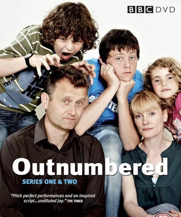 Outnumbered - Sæson 1 & 2 Box Sæt [DVD], BBC TV-serie (Region 2)
