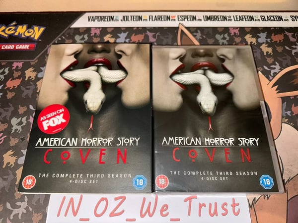 American Horror Story - Coven (DVD, 2014, 4-Disc Box Set) Region 2 Brand New