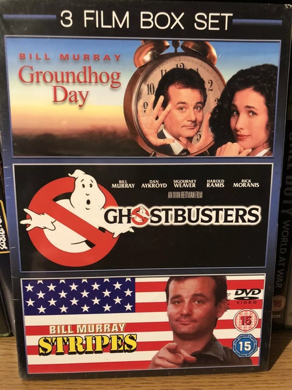 Bill Murray: 3 Filmer – Groundhog Day, Ghostbusters, Stripes (DVD) Bill Murray: 3 Filmer – Groundhog Day, Ghostbusters, Stripes (DVD)