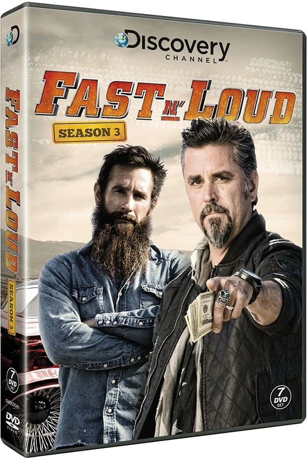 Fast n Loud Season Three 7 DVD Set Richard Rawlings Aaron Eckhart Region 2 Brand New