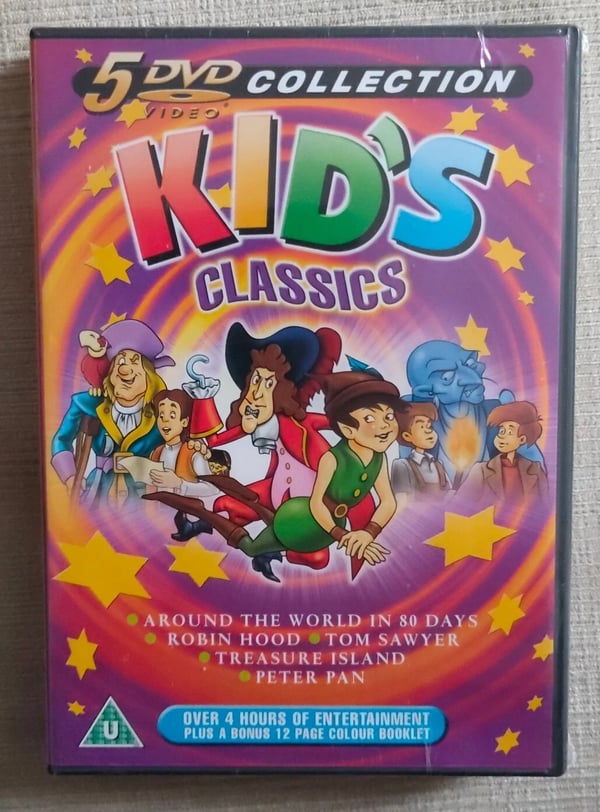 Classic Childrens Cartoon Col [DVD] - 5 DVD Collections - Region 2 Brand New