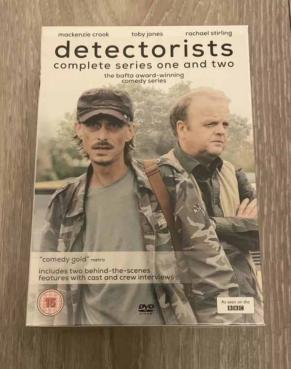 Detectorists Seasons Series 1 & 2 One Two Complete DVD Box Set Region 2 Brand New
