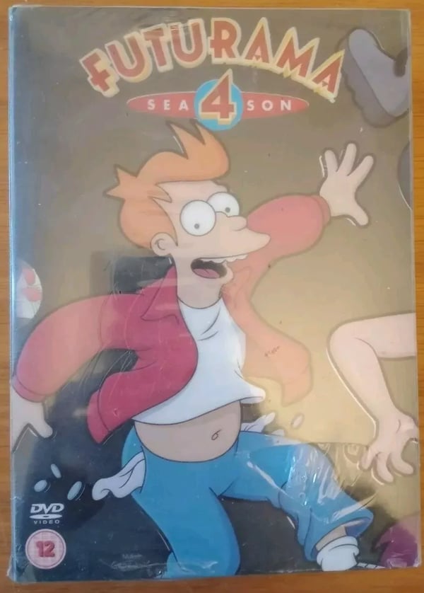 FUTURAMA COMPLETE SEASON 4 DVD - Region 2 Brand New