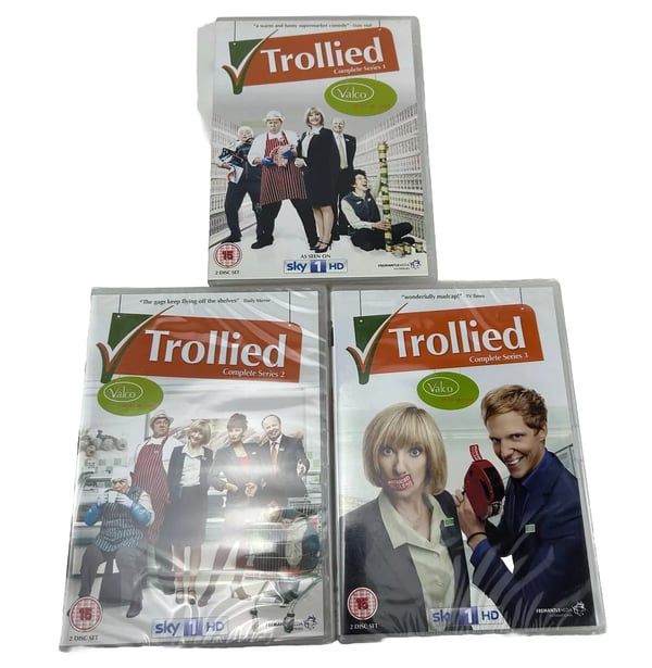 Trollied Sesong 1-3 DVD Bokssett – Sky One Komedieserie