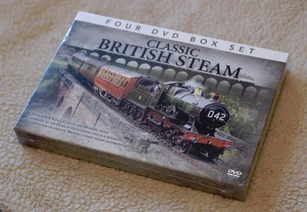 A0411 - Classic British Steam 4 DVD Box Set - Region 2 Brand New