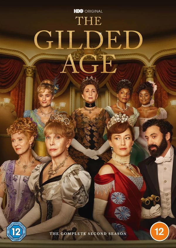 The Gilded Age: Season 2 (DVD) Carrie Coon Cynthia Nixon Harry Richardson Region 2 Brand New