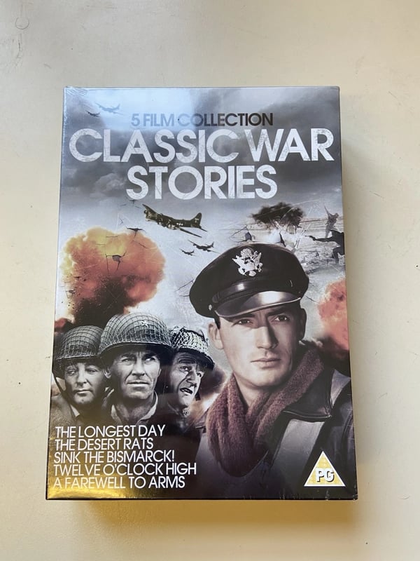 ! Classic War Stories - 5 Film Collection DVD Box Set Region 2 Brand New ! Classic War Stories - 5 Film Collection DVD Box Set Region 2 Brand New