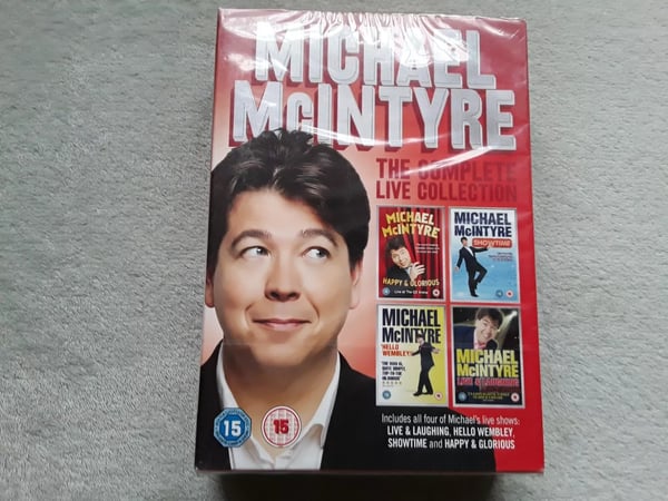 Michael McIntyre: The Complete Live Collection DVD (2016) Region 2 Brand New