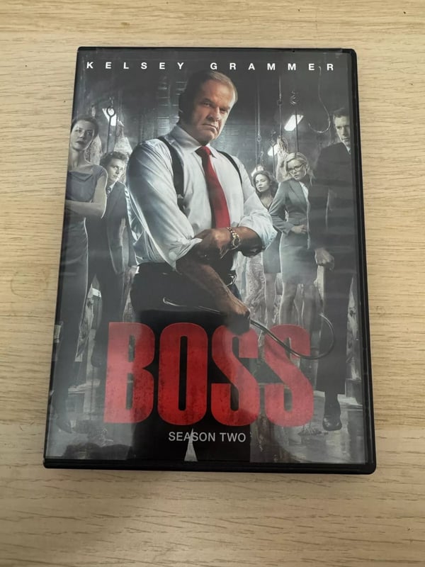 Boss Series 2 Komplet DVD Box Set - Kelsey Grammer Drama