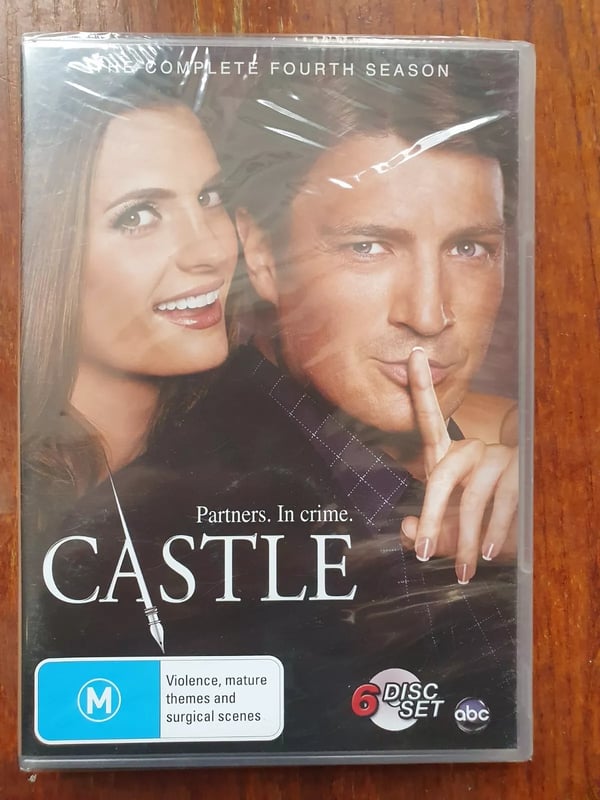 Castle Kausi 4 DVD (6 levyä, Alue 2/4)