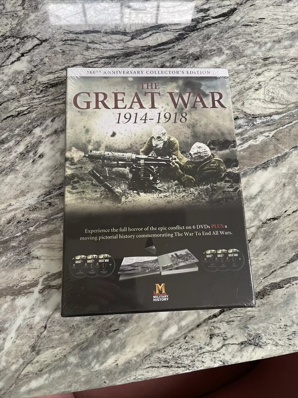 The Great War 1914-1918 DVD Dokumentar (2013), Region 2