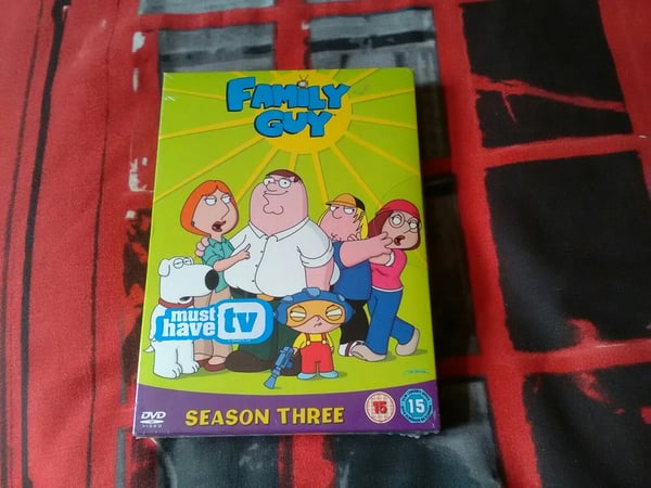Family Guy - Series 3 - Complete (DVD, 2003, 3-Disc Set) Region 2 Brand New