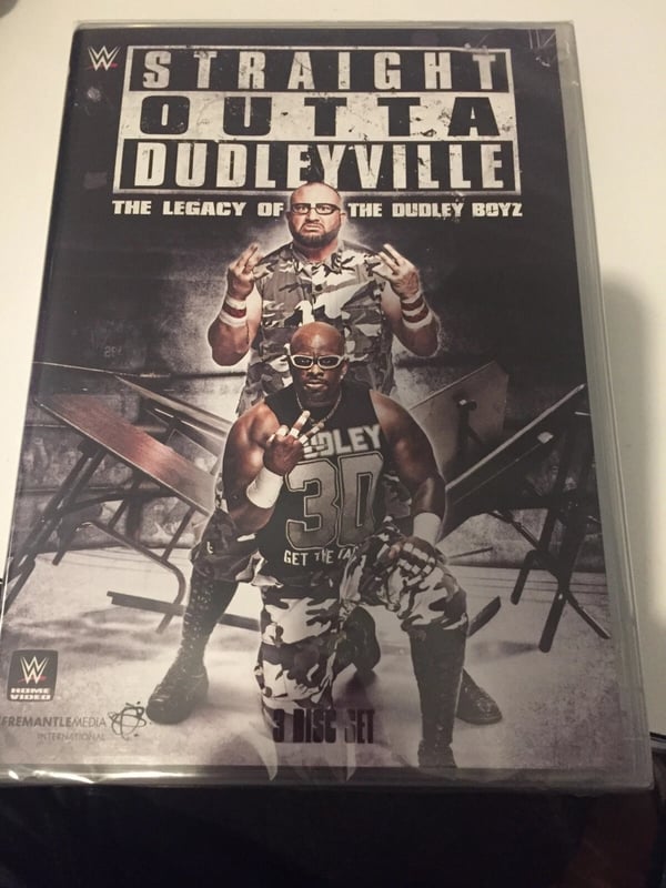 STRAIGHT OUTTA DUDLEYVILLE DVD Wrestling Region 2 Brand New