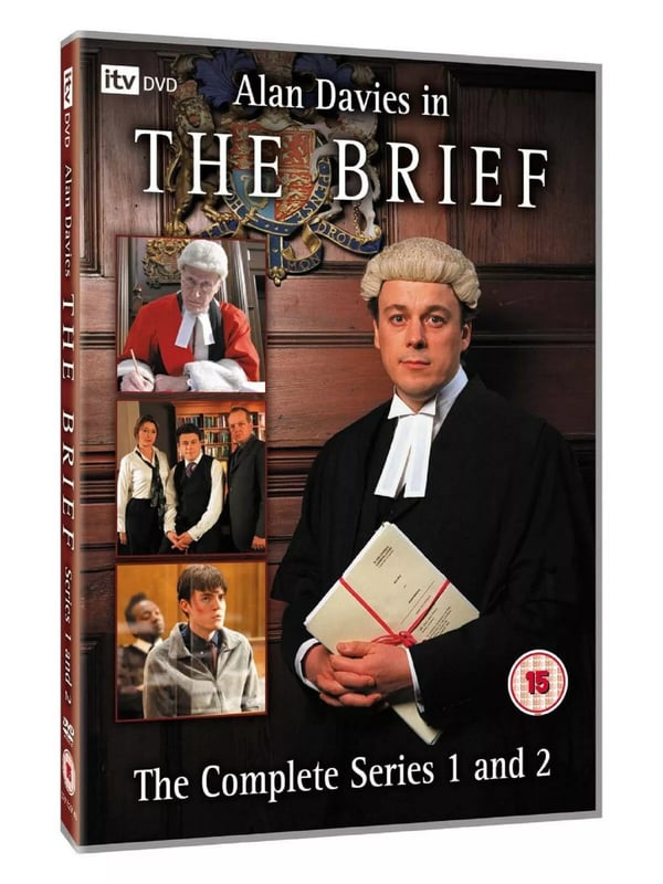 THE BRIEF COMPLETE SERIES 1 & 2 DVD Alan Davies Cherie Lunghi Release R2 Region 2 Brand New