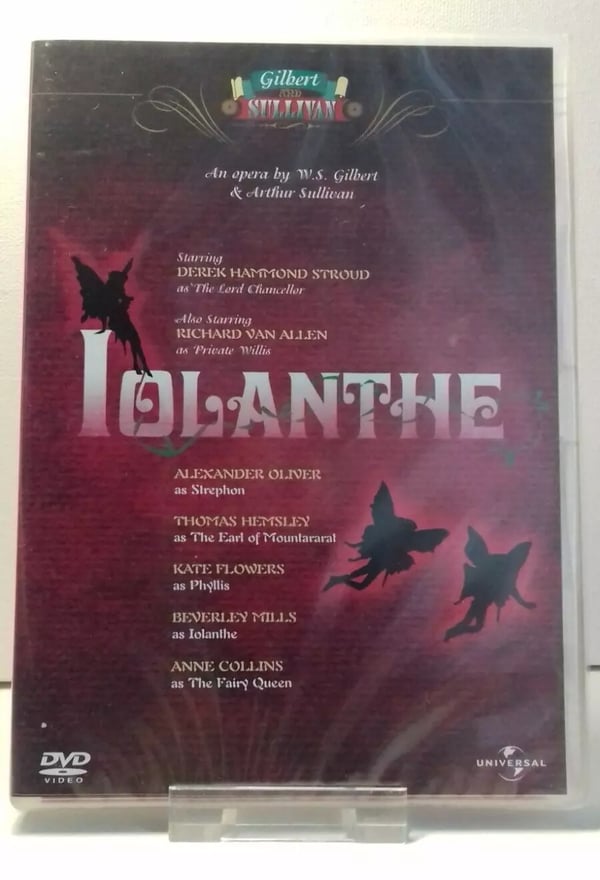 Iolanthe - Gilbert & Sullivan (R2 DVD ja vihkonen)