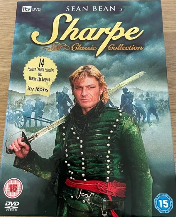 Sharpe Classic Collection DVD 1500 minutes Region 2 Brand New