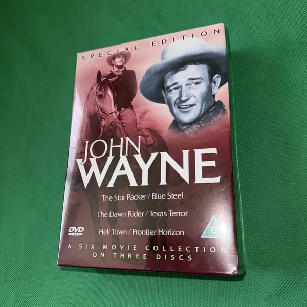 John Wayne Six Movie Collection. DVD John Wayne Region 2 Brand New