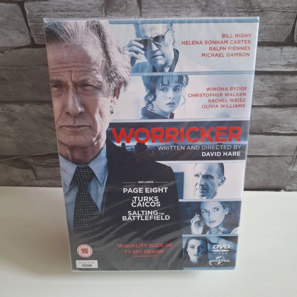 The Worricker Trilogy - 3-DVD Box Set Page Eight / Turks & Caicos / Salting Region 2 Brand New The Worricker Trilogy - 3-DVD Box Set Page Eight / Turks & Caicos / Salting Region 2 Brand New