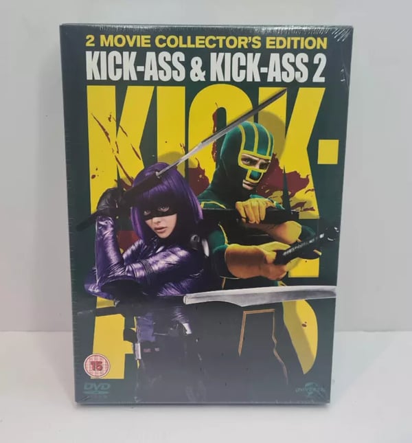 Kick-Ass 2010 Kick-Ass 2 2013 DVD Boxset Region 2 Brand New
