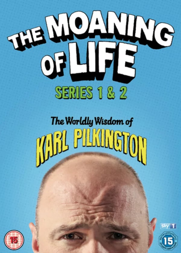 The Moaning of Life: Series 1-2 [15] DVD Box Set Region 2 Brand New