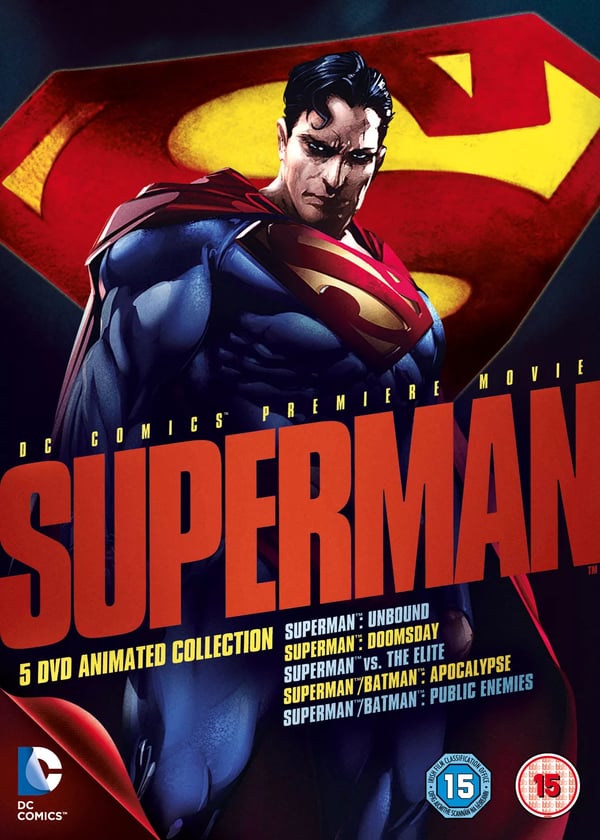 Superman: Animated Collection [15] DVD Box Set Region 2 Brand New