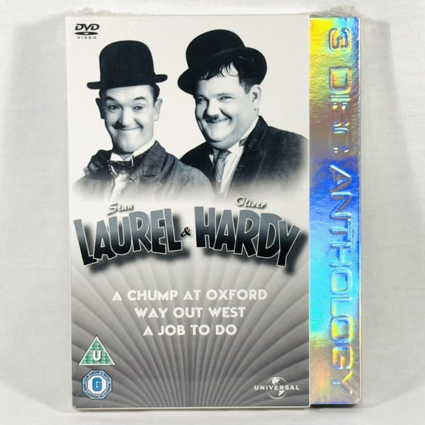 Laurel & Hardy: A Chump at Oxford / Way Out West / A Job to Do - DVD