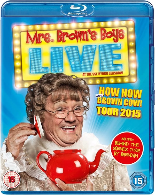 MRS.BROWNS BOYS LIVE HOW NOW MRS.BROWN COW BLU-RAY Brendan O'Carroll R2 Region 2 Brand New