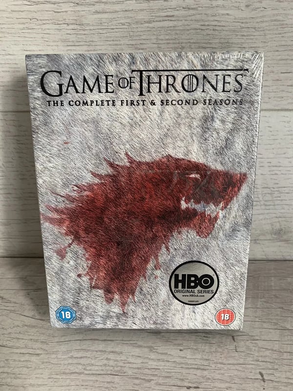 Game of Thrones Sesong 1 & 2 DVD (Region 2)