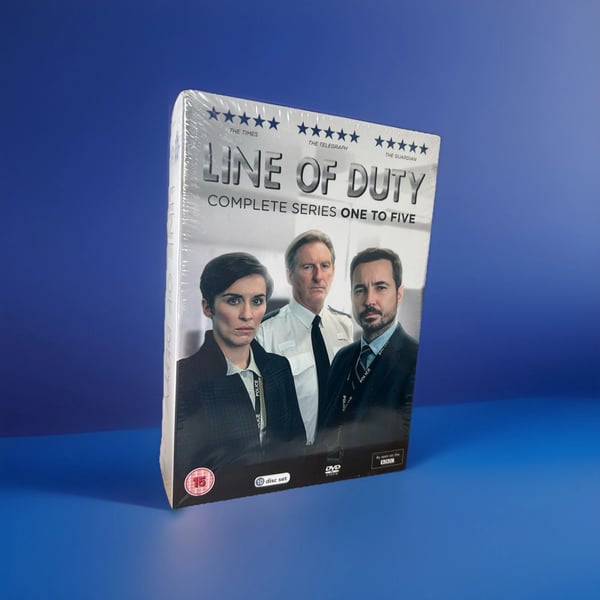 Line of Duty-Series 1 to 5 Complete Box Set / DVD Box Set / 10 Discs Region 2 Brand New