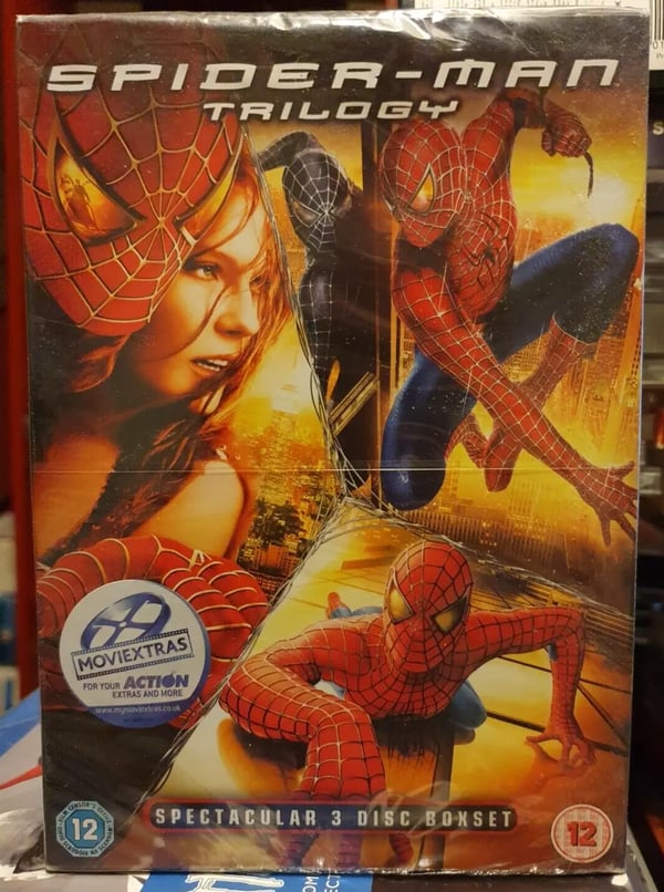 Spider-Man Trilogy (DVD, 2009) Region 2 Brand New Spider-Man Trilogy (DVD, 2009) Region 2 Brand New