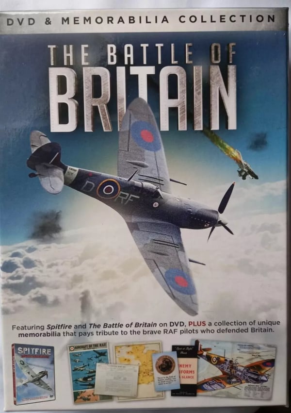 The Battle Of Britain DVD & Memorabilia Boxset Spitfire 2015 [- Region 2 Brand New The Battle Of Britain DVD & Memorabilia Boxset Spitfire 2015 [- Region 2 Brand New