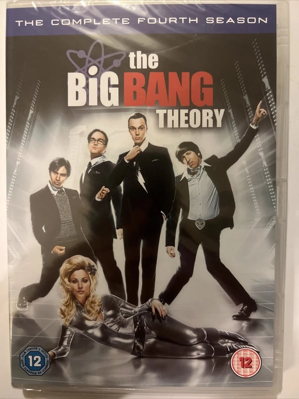 The Big Bang Theory DVD Complete Fourth Series Region 2 Brand New