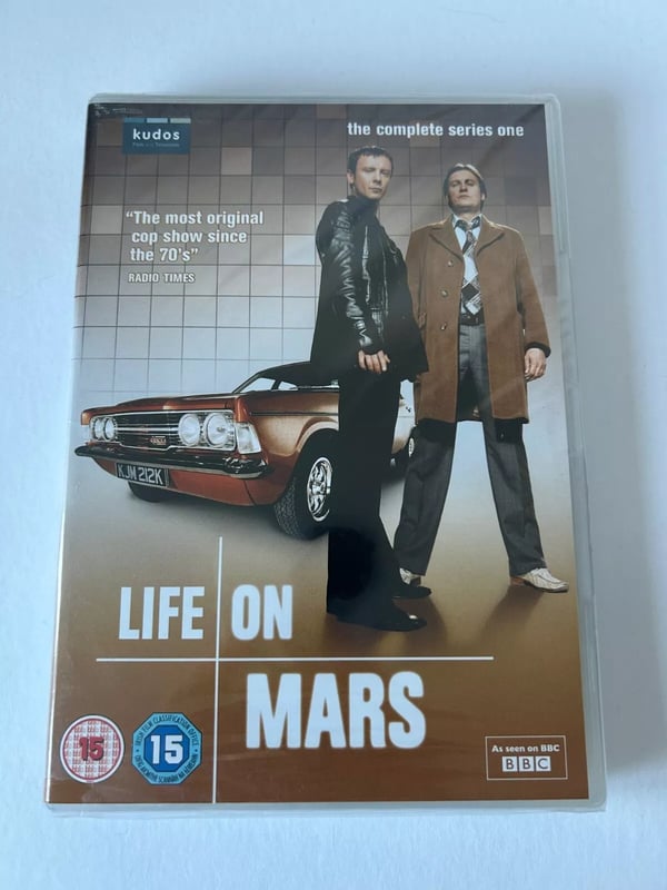 Life On Mars Komplett Sesong 1 (4-disc box set) DVD, Region 2