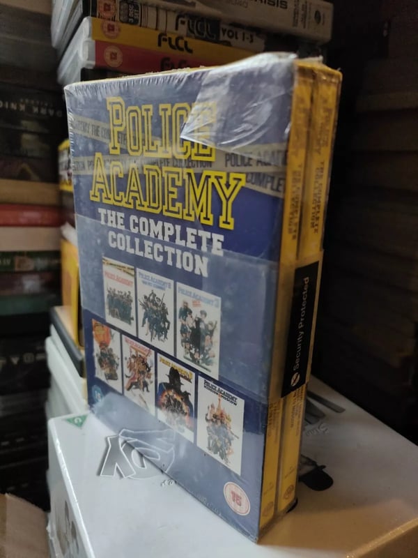 Police Academy The Complete Collection 7 Disc Box Set 1984 DVD Slim Box Region 2 Brand New