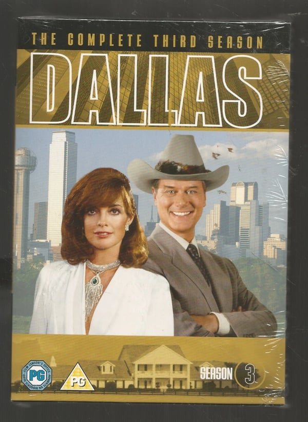 DALLAS - COMPLETE SEASON 3 (1979/80) - / - REGION 2 DVD (5-DISC SET) Brand New