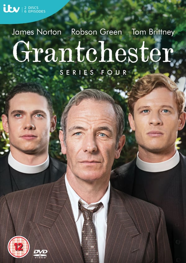 Grantchester: Sesong Fire - DVD med James Norton [12]