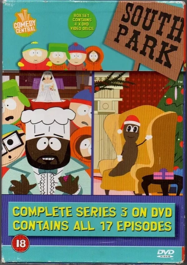 South Park - Sæson 3 Box Set (2001) DVD