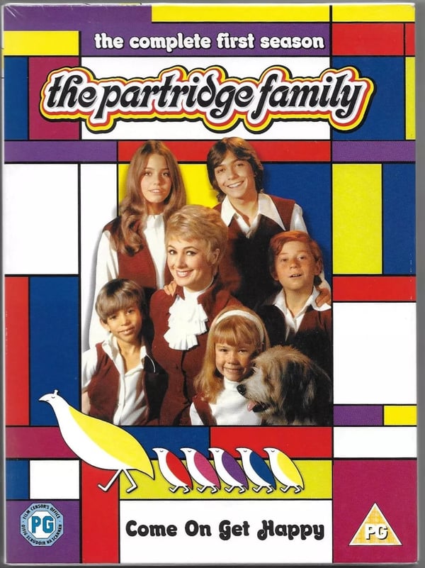 The Partridge Family - Komplett Første Sesong (DVD, Region 2)