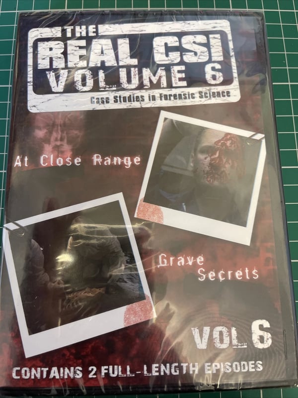 The Real CSI Volume 6 DVD Region 2 Brand New